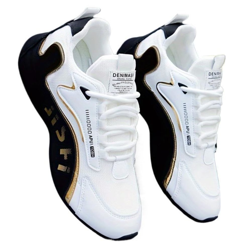 NWT White and Black Men's Sneakers